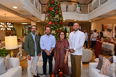 Charo viste la Navidad de encanto