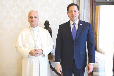 León XIV y Marco Rubio sellan el compromiso de buenas relaciones