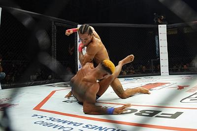 Dominicano Michael Polanco da la sorpresa con triunfo por nocaut en histórico evento de MMA en RD