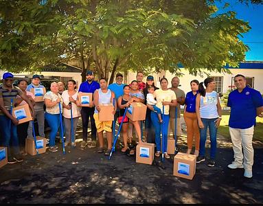 United Petroleum realiza donación a familias de Montellano