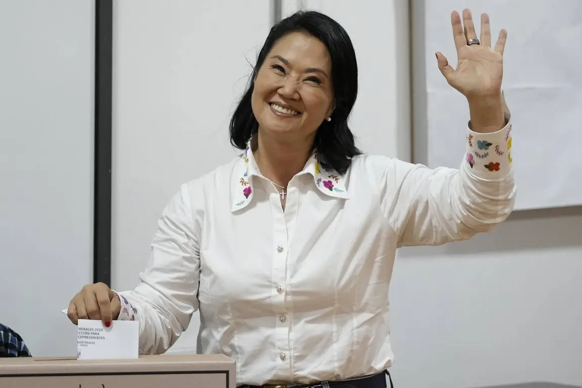 Keiko Fujimori  amplía ventaja  frente a Sánchez  en Perú