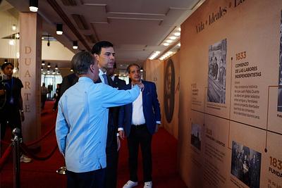 Roberto Ángel Salcedo inaugura exposición que resalta la vida y el legado de Juan Pablo Duarte