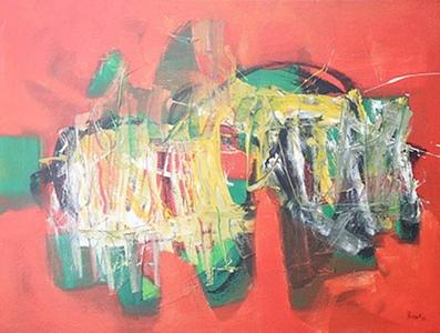 “El ritmo de lo invisible”, exposición  individual de Julieta Prissell