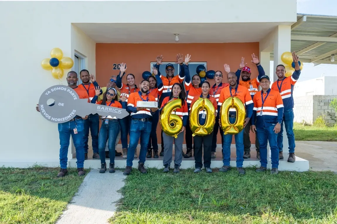 Barrick Pueblo Viejo reasienta 600 familias en Nuevos Horizontes