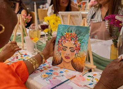 Arte, bienestar y conexión: así se vivió pintarte ritual floreSER
